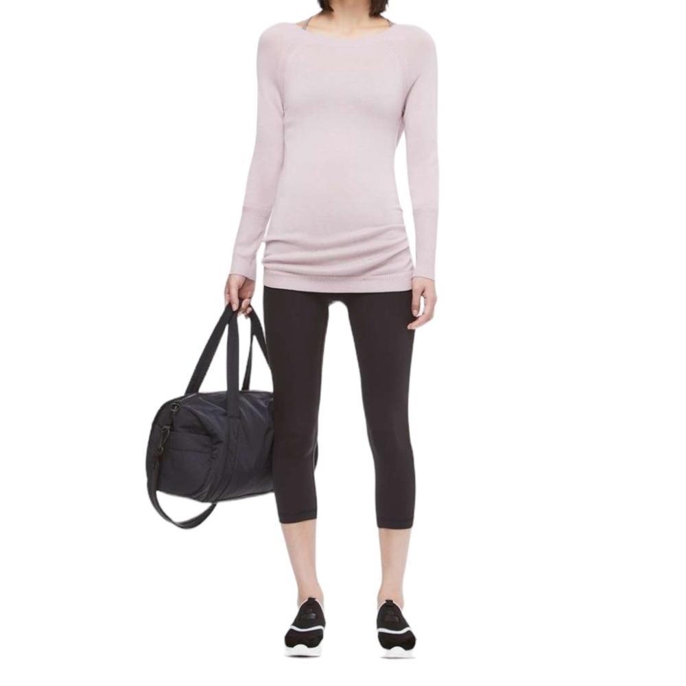 Lululemon Wunder Under Crop Hi-Rise Black 21” Yoga Leggings Full-On Luxtreme - 2